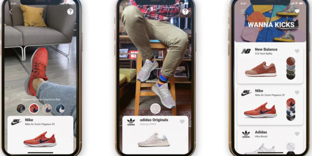 Wanna Kicks, la app que te permite probarte zapatillas deportivas gracias a la realidad aumentada