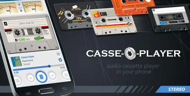 Casse-o-player, el reproductor de música retro para los fans de los casetes