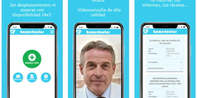 Con HomeDoctor puedes disfrutar de videoconsultas médicas gratuitas durante la cuarentena