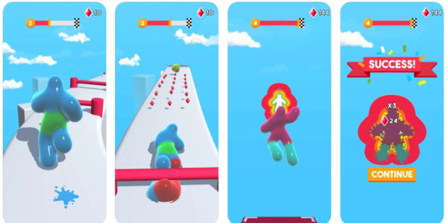 Blob Runner 3D, el juego en el que debes procurar la supervivencia de un hombre de gominola