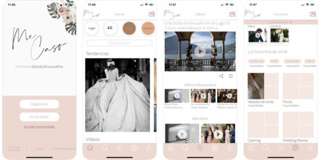 Me Caso App, la nueva aplicación que te permite encontrar ideas para organizar tu boda