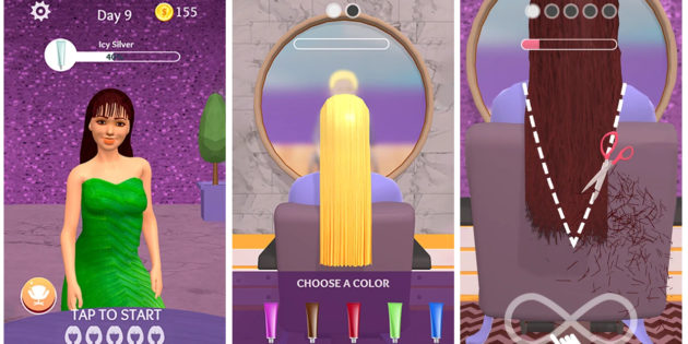 Hair Dye, el juego donde tienes que sacar adelante tu propia peluquería que triunfa en Google Play