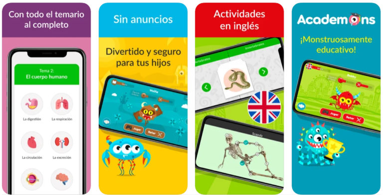 Academons Una App De Apoyo Para Que Los Ni Os Repasen Los Contenidos