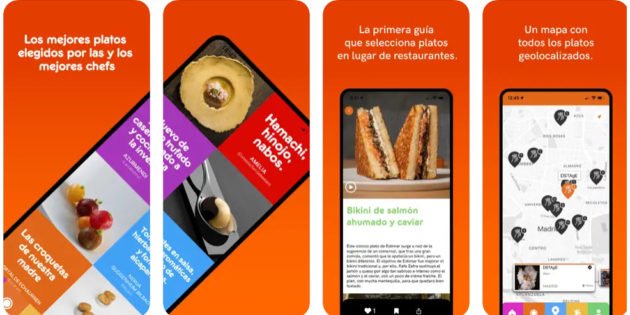 Lacréme, una app que muestra los mejores platos, escogidos por chefs
