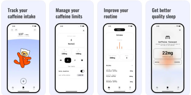 Esta app te permite controlar la cafeína que tomas cada día