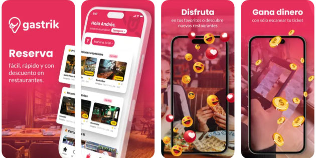Gastrik, una app para reservar en tus restaurantes favoritos y conseguir dinero