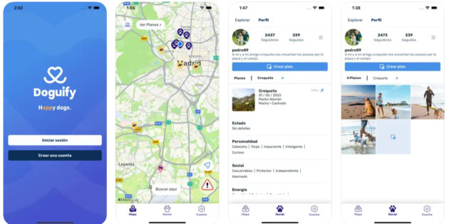 Nace Doguify, la app que te ayuda a organizar paseos compartidos con tu perro