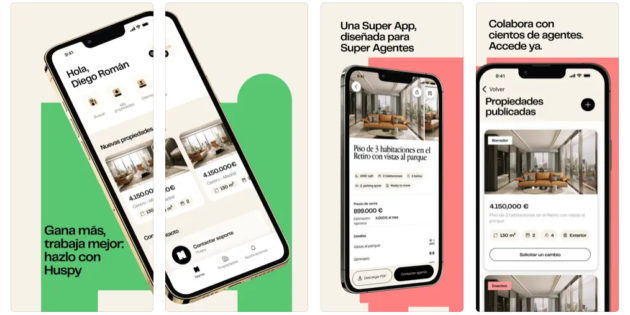 Huspy lanza una app para convertirte en agente inmobiliario
