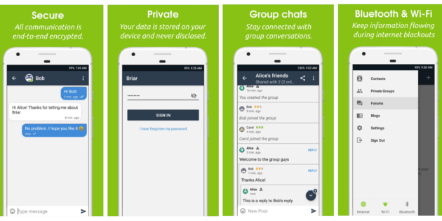 Briar, la app de mensajería que funciona sin servidores y resiste la censura Briar, la app de mensajería que funciona sin servidores y resiste la censura
