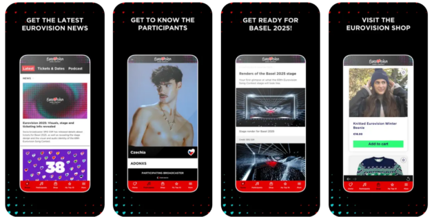 Este fue el minuto de oro en la app de Eurovisión en España Este fue el minuto de oro en la app de Eurovisión en España