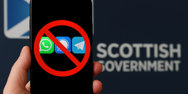 Escocia prohíbe WhatsApp y otras apps de mensajería en móviles gubernamentales Escocia prohíbe WhatsApp y otras apps de mensajería en móviles gubernamentales