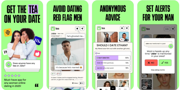 Tea, la app para alertar sobre hombres en citas, expone miles de imágenes de sus usuarias Tea, la app para alertar sobre hombres en citas, expone miles de imágenes de sus usuarias