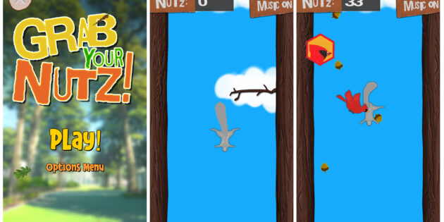 La ardilla bellotas pilla en Grab Your Nutz! La ardilla bellotas pilla en Grab Your Nutz!