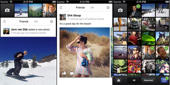 Facebook lanza una aplicación clónica de Instagram