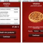 Pide una (tele)pizza con tu iPhone y págala con PayPal 