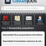 Encuentra trabajo desde tu smartphone con casualJobs