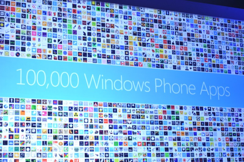 Microsoft confirma que ha superado las 100.000 apps en Windows Phone Markeplace