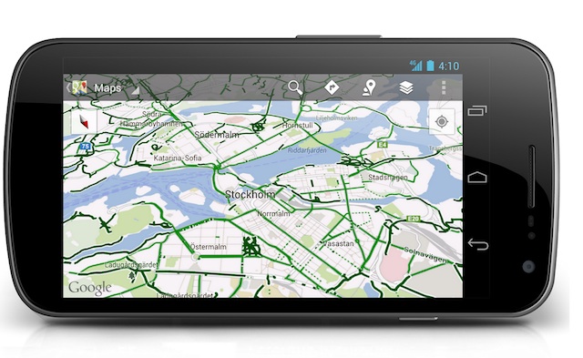 Google Maps introduce itinerarios para bici en su app