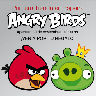 La primera tienda española de Angry Birds se abrirá en La Vaguada