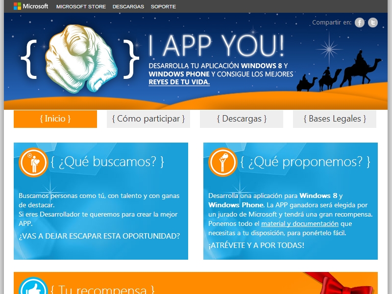 Microsoft lanza la campaña ‘I App You’, para buscar desarrolladores e ideólogos de aplicaciones