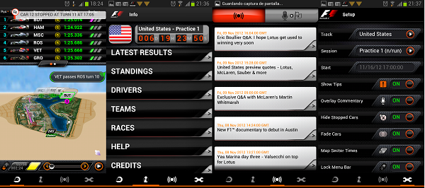 F1 2012 Timing App, posiblemente la mejor app de Fórmula 1 que existe