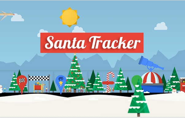 Google te ayuda a seguir la trayectoria de Papá Noel con Santa Tracker
