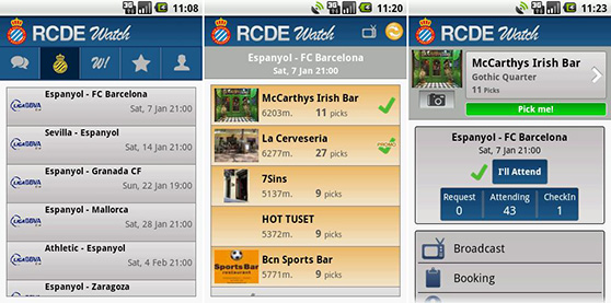 Apps para futboleros (y 4): Valencia, Espanyol y Valladolid