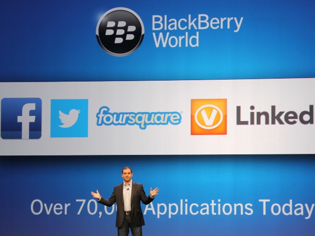 BlackBerry 10 solo cuenta con un tercio de las apps más populares para Android e iOS