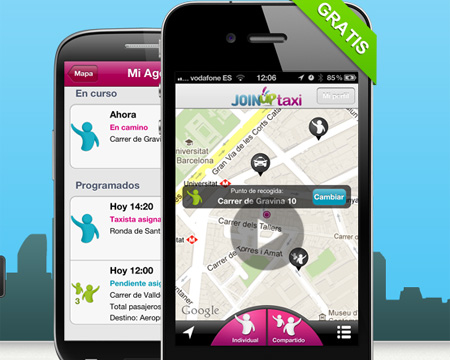 Llega a Madrid una aplicación que hace más fácil compartir taxi con desconocidos