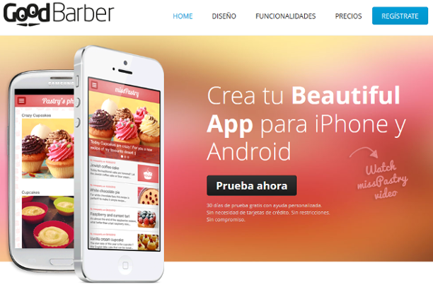 El generador de apps GoodBarber, ya disponible para el público hispanohablante
