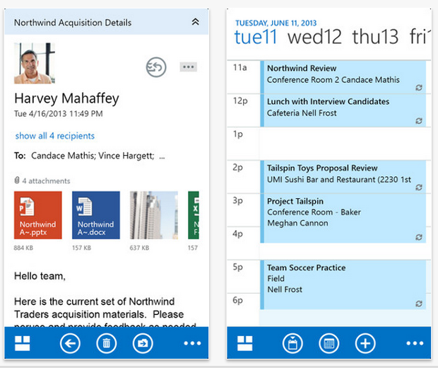 Microsoft lleva su Outlook Web App a iPhone e iPad