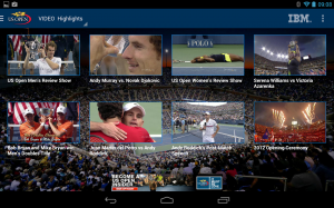 Ahora sí está disponible la versión 2013 de la app del US Open