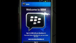Samsung ya estaría publicitando BlackBerry Messenger para sus dispositivos