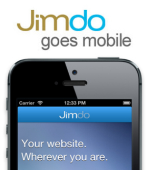 Nueva app de Jimdo para iOS: movilidad y creación de páginas web