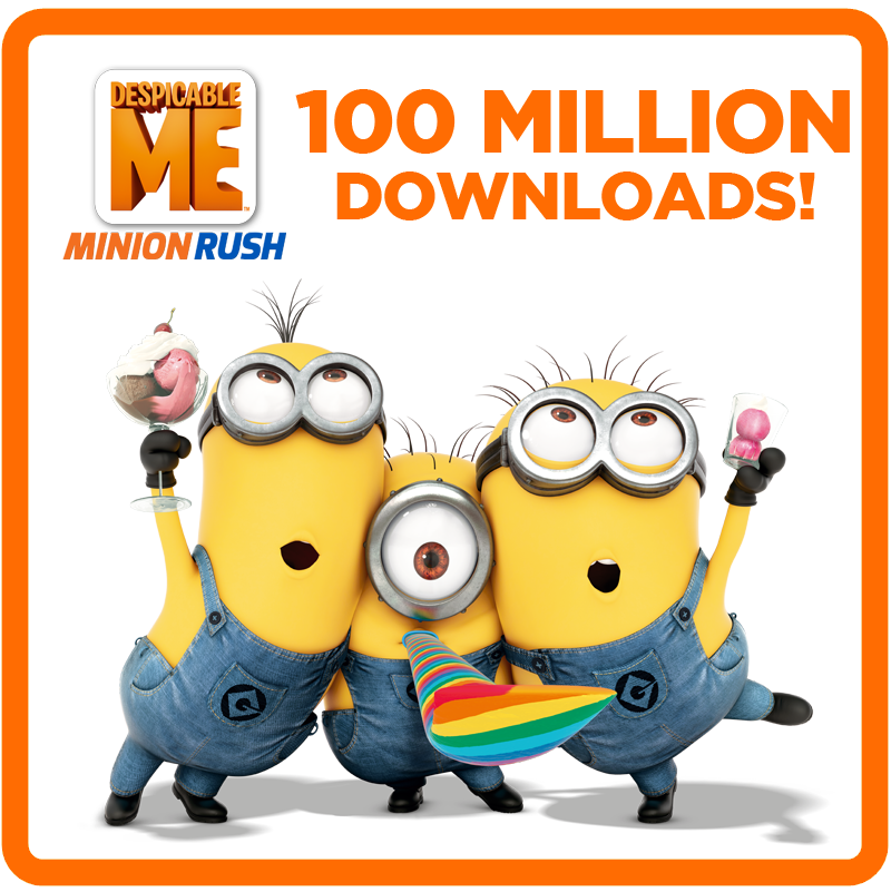 El juego oficial de los minions para iOS y Android supera ya los 100 millones de descargas