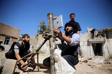 Los rebeldes sirios están usando apps para disparar misiles caseros