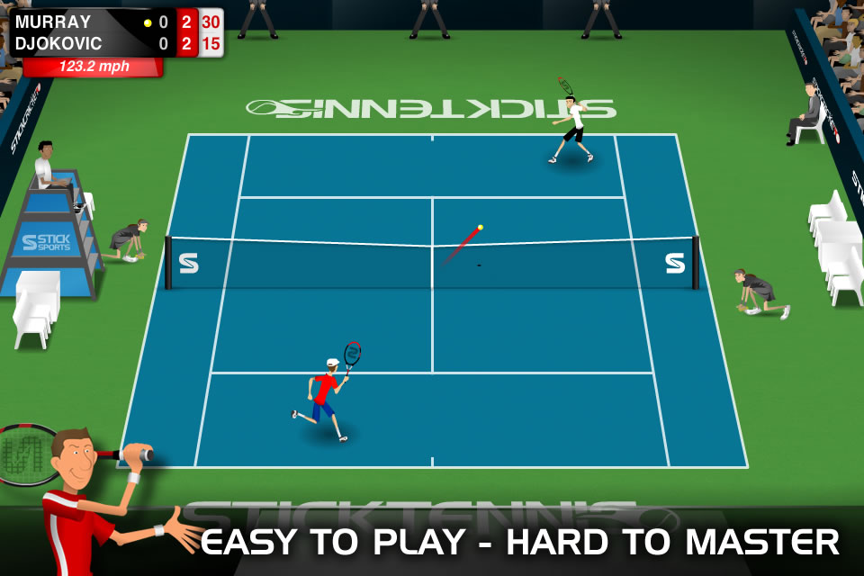Juegos gratis para BlackBerry 10: Stick Tennis