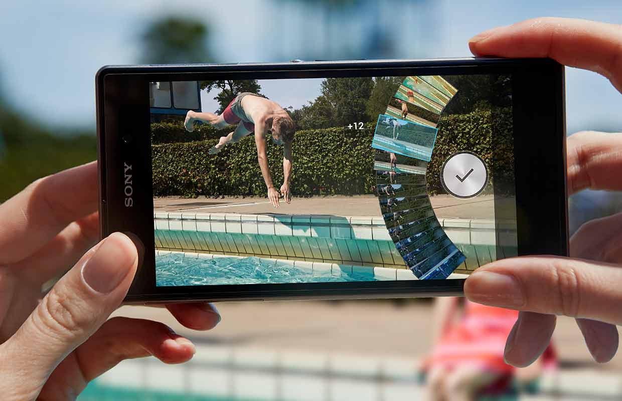 Apps de fotografía de la cámara del Sony Xperia Z1