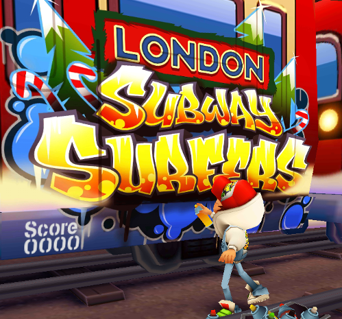 Los Subway Surfers huyen de Papá Noel en Londres y llegan a lo alto de Google Play