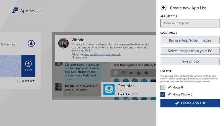 App Social de Nokia llega a Windows 8