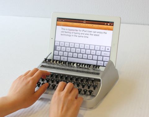 Vídeo: iTypewriter, un gadget retro que convierte tu iPad en una máquina de escribir