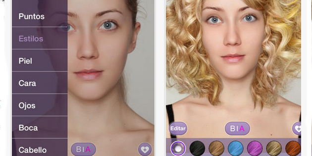 Perfect 365, la app que te permite maquillarte, probar retoques y convertirte en una modelo irreal