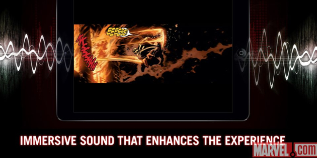 La actualización de Marvel Unlimited pone música y efectos sonoros a los cómics digitales