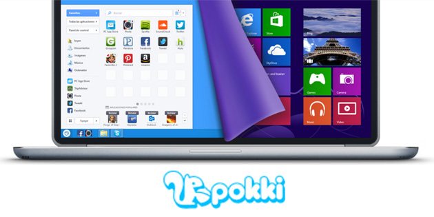 Un truco para recuperar el botón de Inicio en el Escritorio de Windows 8 con Pokki