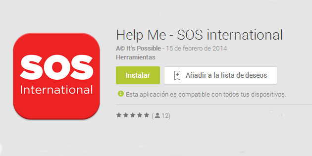 Help Me- SOS International, una app para hacer frente a emergencias en cualquier lugar del mundo