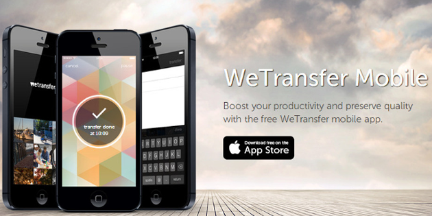 WeTransfer se estrena en iOS