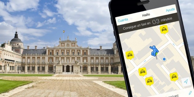 La app para taxis Hailo llega a Aranjuez