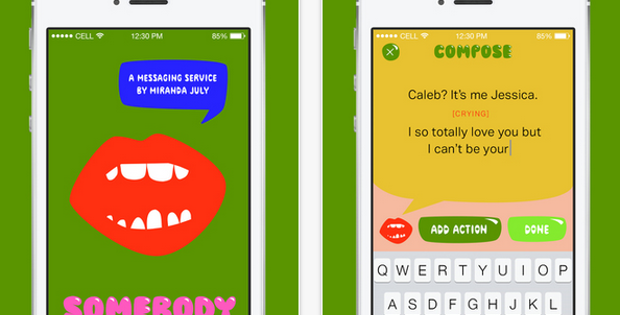 Somebody, la app de mensajería con mensajero