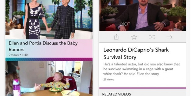 Ellen DeGeneres lanza una aplicación para compartir vídeos familiares