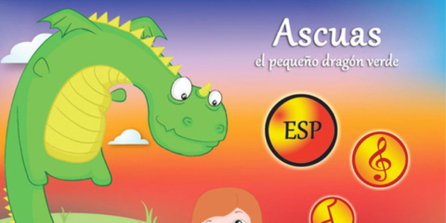 Ascuas, la app de un Dragoncito Feo para niños de 2 a 6 años